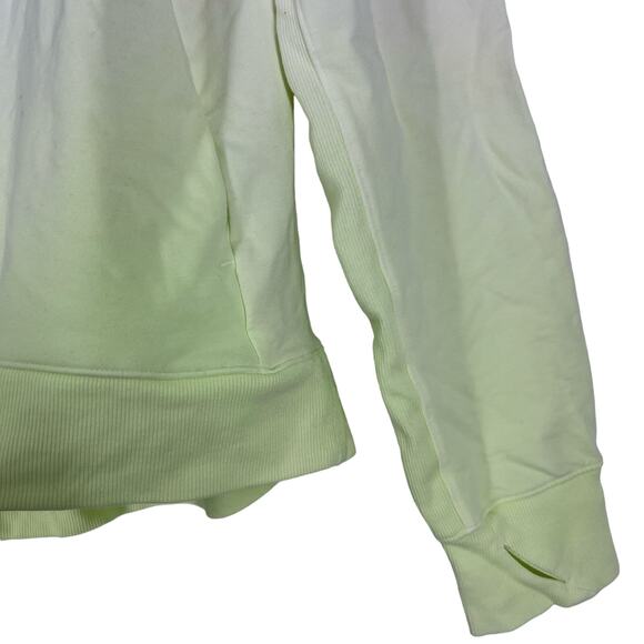 All In Motion Cotton Knit Athletic Sweatshirt Ombre Green Women's Size XS NWT - Picture 6 of 9